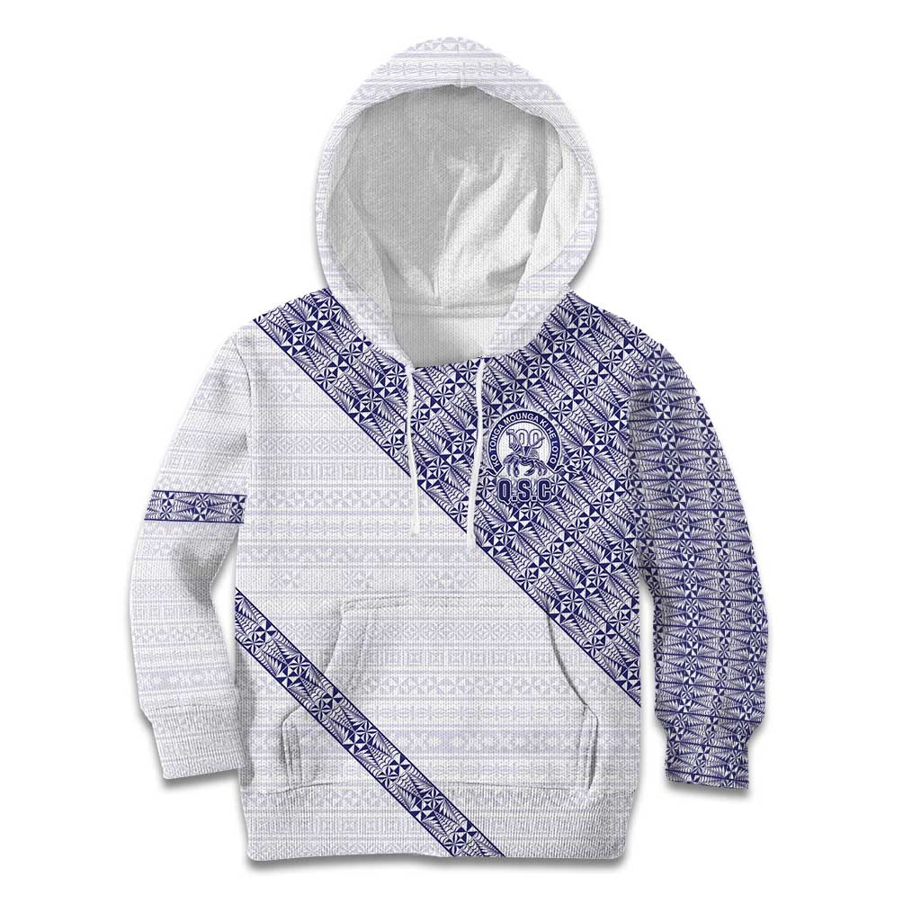 Tonga Queen Salote College Kid Hoodie 100 Years Anniversary White Color