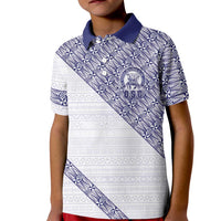 Tonga Queen Salote College Kid Polo Shirt 100 Years Anniversary White Color