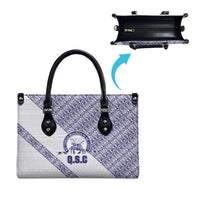 Tonga Queen Salote College Leather Bag 100 Years Anniversary White Color