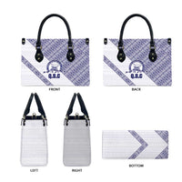 Tonga Queen Salote College Leather Bag 100 Years Anniversary White Color