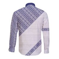 Tonga Queen Salote College Long Sleeve Button Shirt 100 Years Anniversary White Color