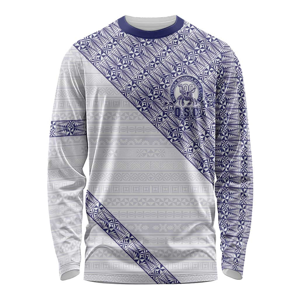 Tonga Queen Salote College Long Sleeve Shirt 100 Years Anniversary White Color