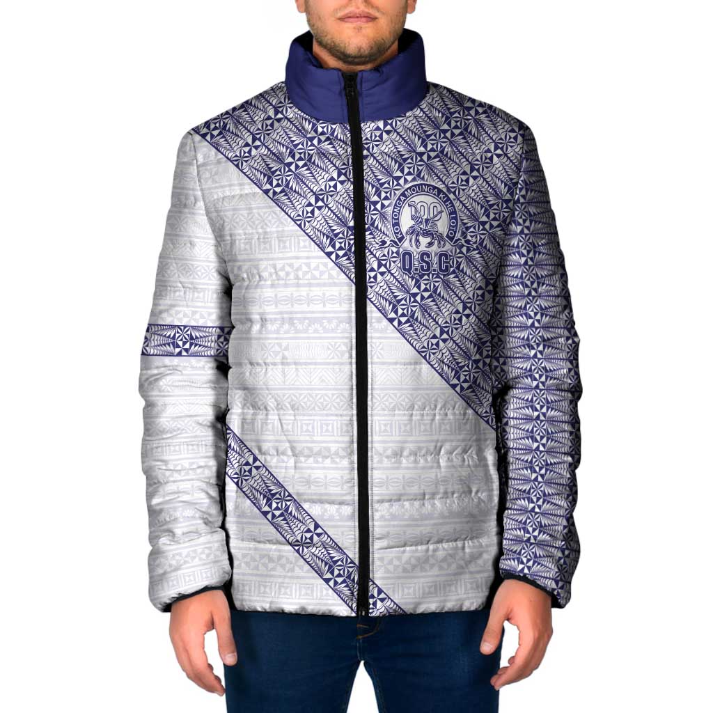 Tonga Queen Salote College Padded Jacket 100 Years Anniversary White Color