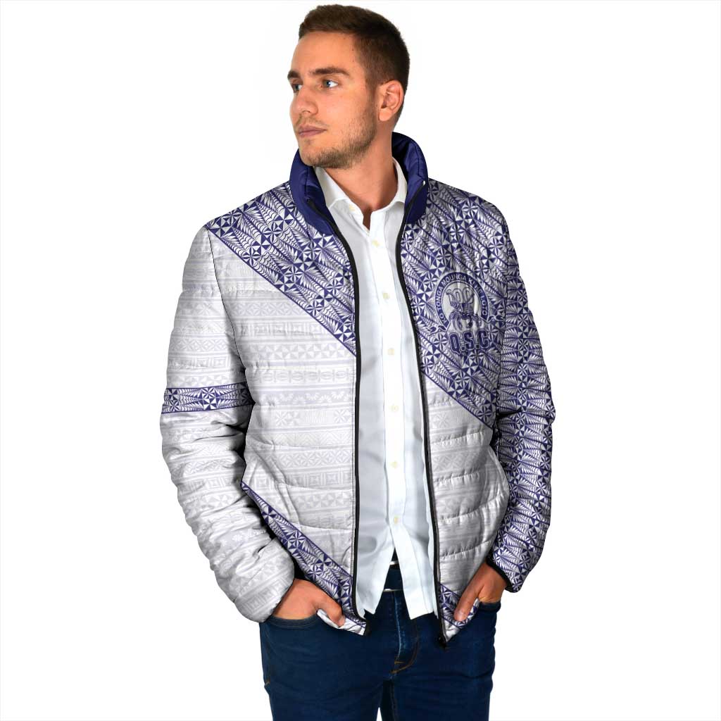 Tonga Queen Salote College Padded Jacket 100 Years Anniversary White Color