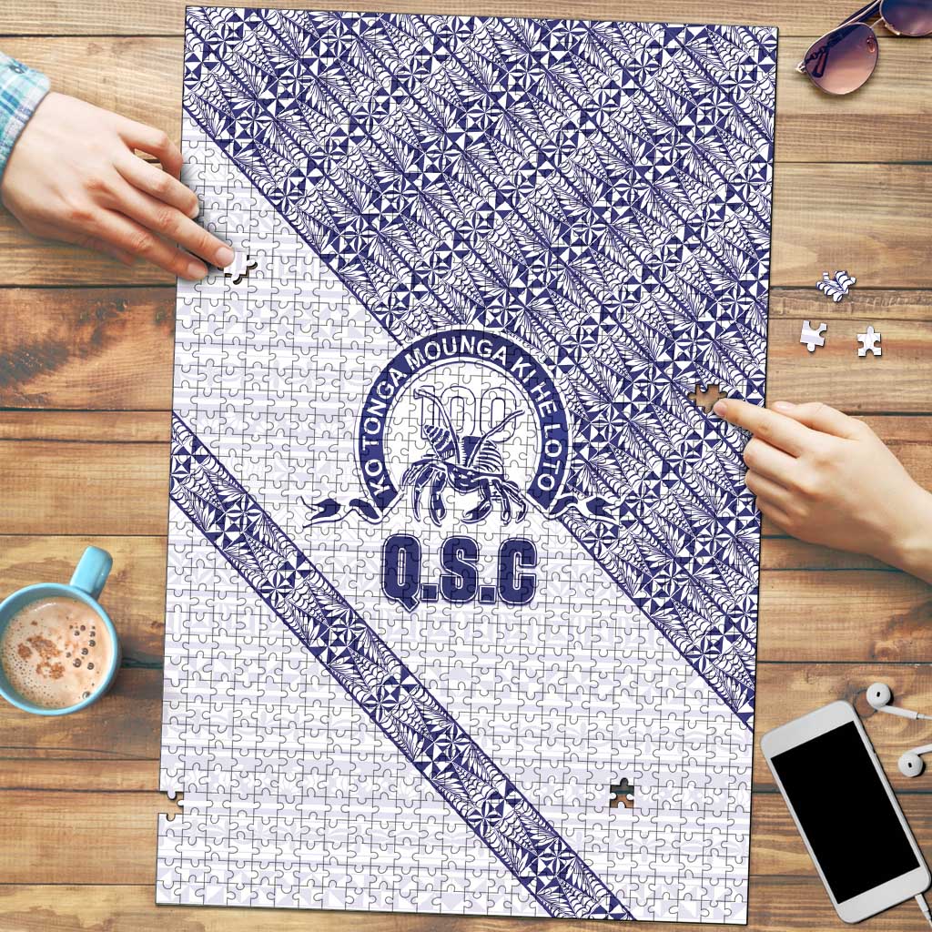 Tonga Queen Salote College Puzzle 100 Years Anniversary White Color
