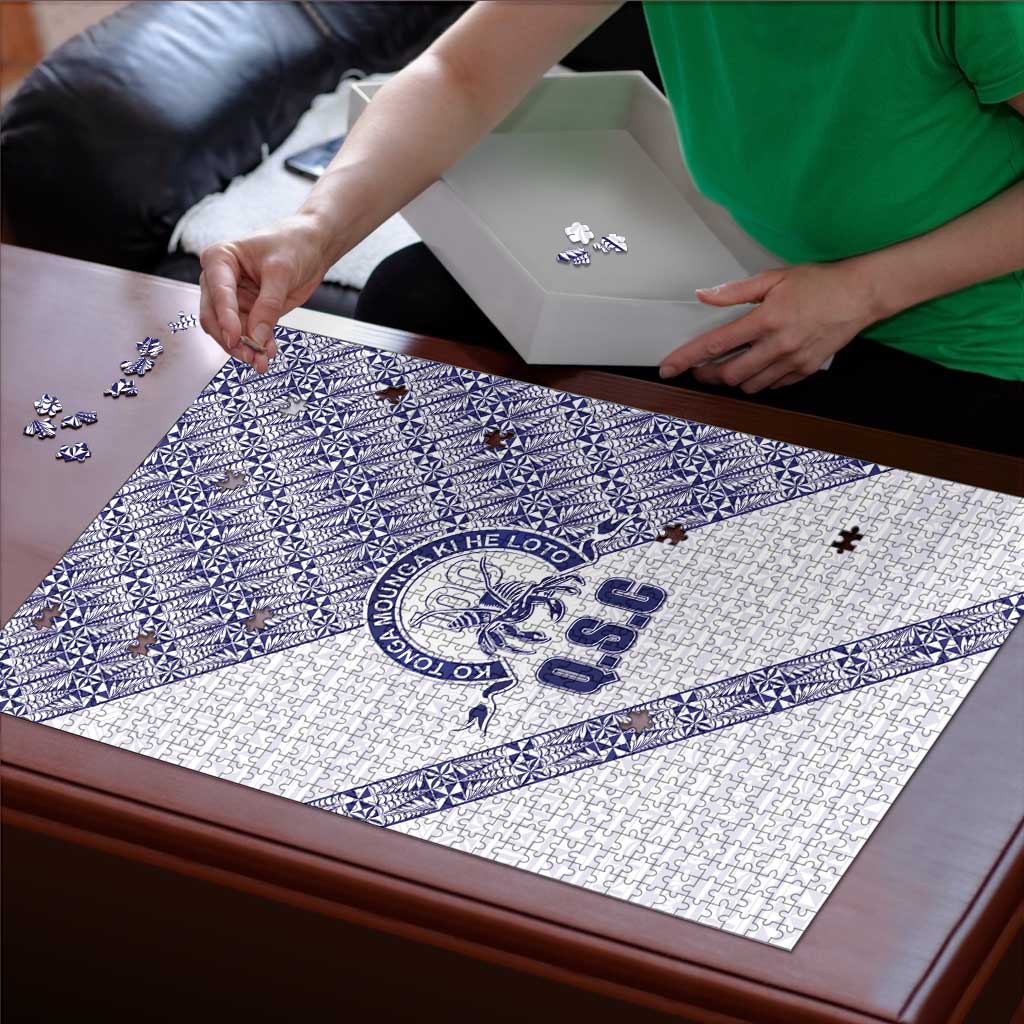 Tonga Queen Salote College Puzzle 100 Years Anniversary White Color