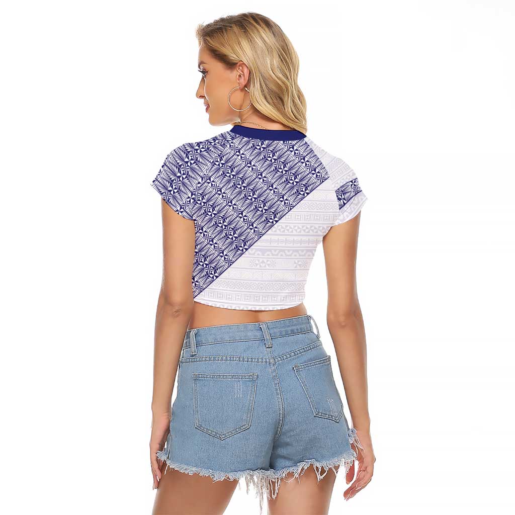 Tonga Queen Salote College Raglan Cropped T Shirt 100 Years Anniversary White Color