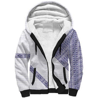 Tonga Queen Salote College Sherpa Hoodie 100 Years Anniversary White Color