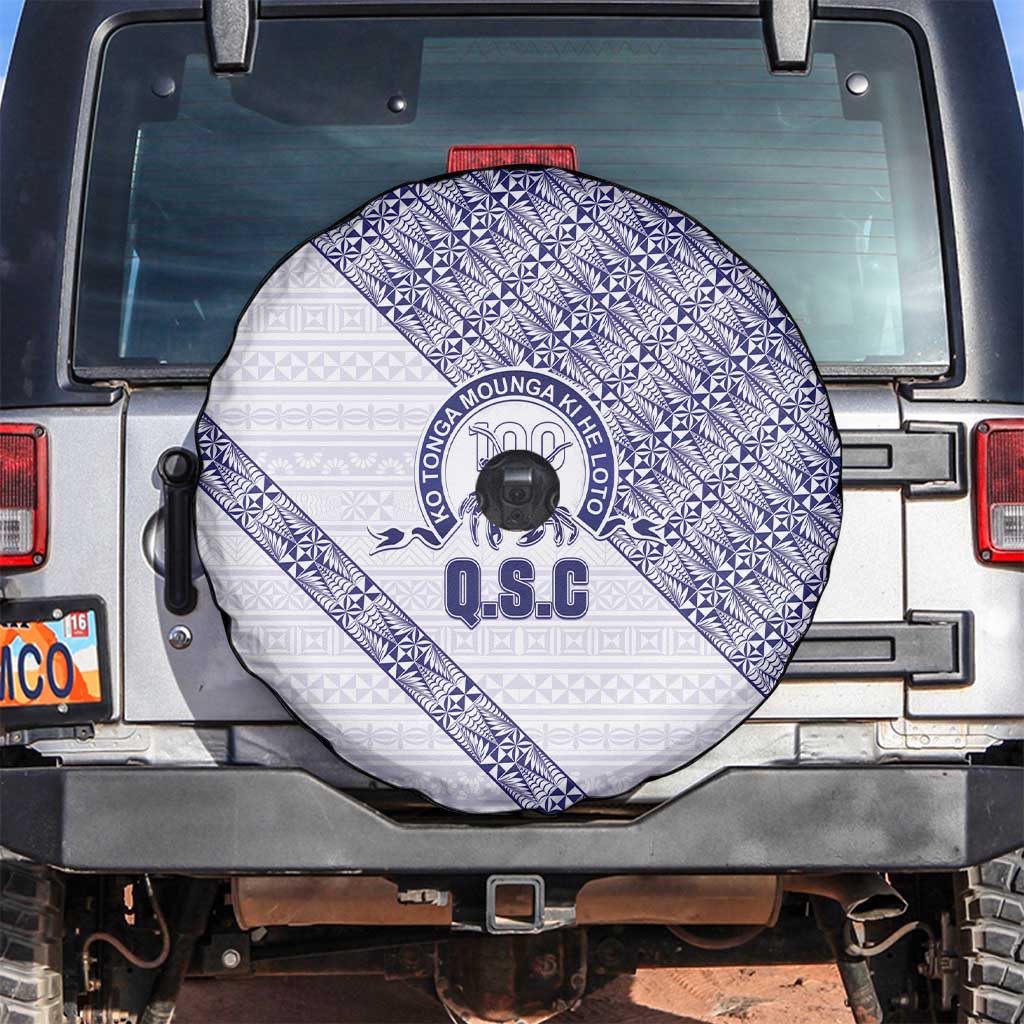 Tonga Queen Salote College Spare Tire Cover 100 Years Anniversary White Color
