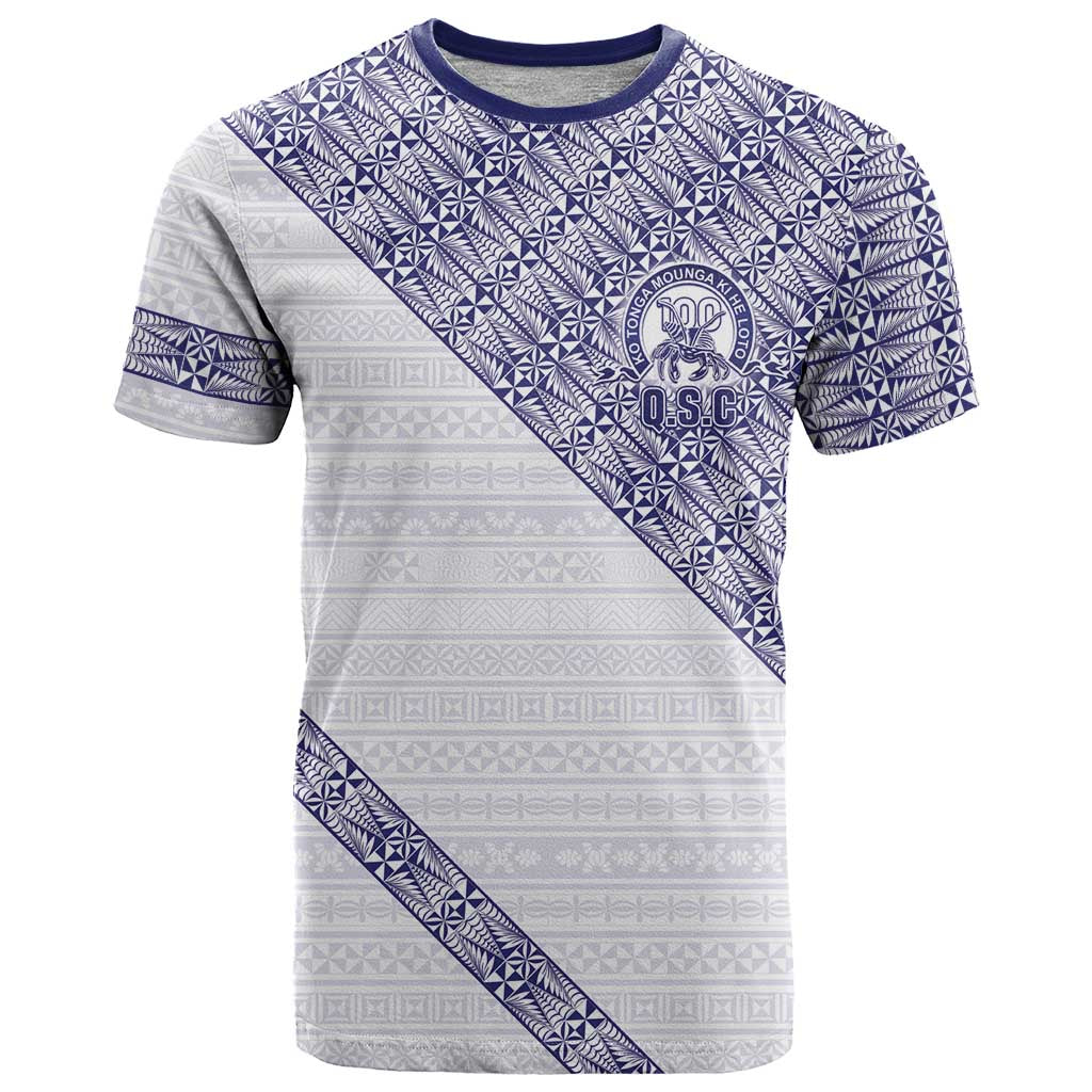 Tonga Queen Salote College T Shirt 100 Years Anniversary White Color