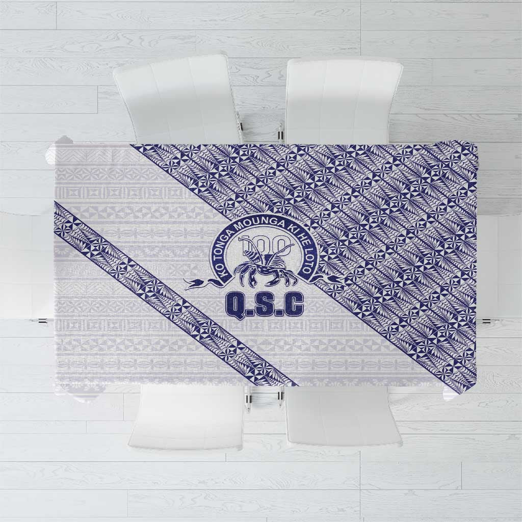 Tonga Queen Salote College Tablecloth 100 Years Anniversary White Color