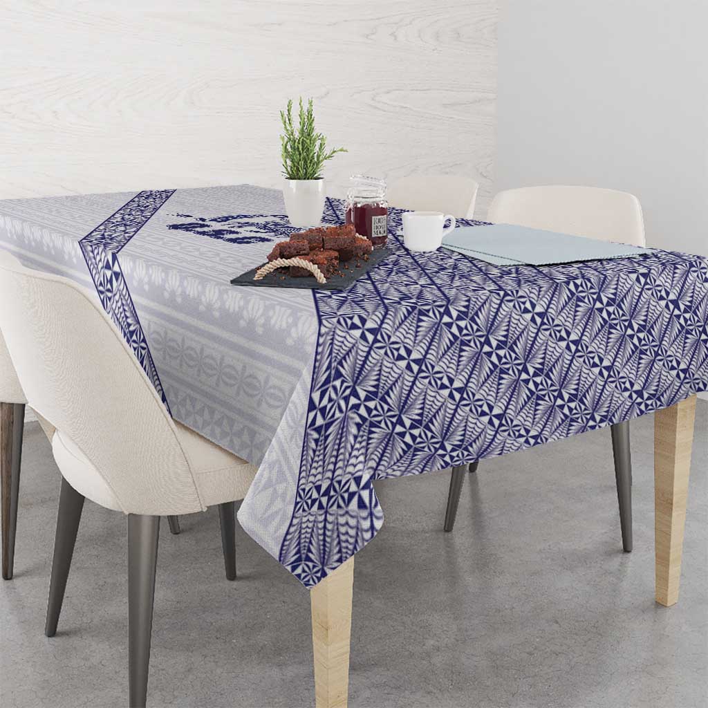 Tonga Queen Salote College Tablecloth 100 Years Anniversary White Color