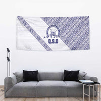 Tonga Queen Salote College Tapestry 100 Years Anniversary White Color