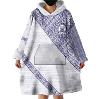 Tonga Queen Salote College Wearable Blanket Hoodie 100 Years Anniversary White Color