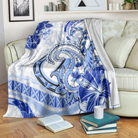 Polynesia Paisley Blanket Mix Navy Polynesian Pattern LT05 Navy - Polynesian Pride