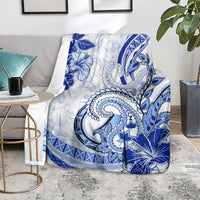 Polynesia Paisley Blanket Mix Navy Polynesian Pattern LT05 - Polynesian Pride