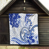 Polynesia Paisley Quilt Mix Navy Polynesian Pattern LT05 - Polynesian Pride