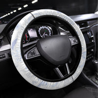 Polynesia Paisley Steering Wheel Cover Mix Navy Polynesian Pattern LT05 Universal Fit Navy - Polynesian Pride
