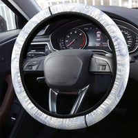 Polynesia Paisley Steering Wheel Cover Mix Navy Polynesian Pattern LT05 - Polynesian Pride