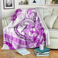 Polynesia Paisley Blanket Mix Pink Polynesian Pattern LT05 Pink - Polynesian Pride