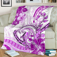 Polynesia Paisley Blanket Mix Pink Polynesian Pattern LT05 - Polynesian Pride