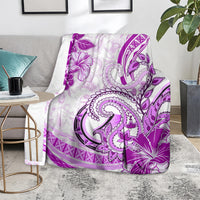 Polynesia Paisley Blanket Mix Pink Polynesian Pattern LT05 - Polynesian Pride