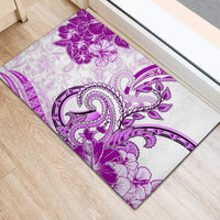Polynesia Paisley Rubber Doormat Mix Pink Polynesian Pattern LT05 - Polynesian Pride