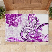 Polynesia Paisley Rubber Doormat Mix Pink Polynesian Pattern LT05 - Polynesian Pride