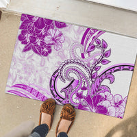 Polynesia Paisley Rubber Doormat Mix Pink Polynesian Pattern LT05 - Polynesian Pride