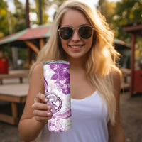 Polynesia Paisley Skinny Tumbler Mix Pink Polynesian Pattern