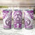 Polynesia Paisley Tumbler Cup Mix Pink Polynesian Pattern