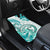 Polynesia Paisley Car Mats Mix Teal Polynesian Pattern