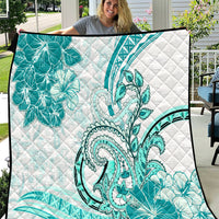 Polynesia Paisley Quilt Mix Teal Polynesian Pattern LT05 Teal - Polynesian Pride