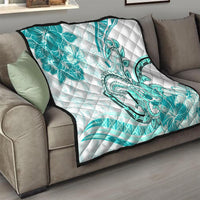 Polynesia Paisley Quilt Mix Teal Polynesian Pattern LT05 - Polynesian Pride