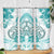 Polynesia Paisley Skinny Tumbler Mix Teal Polynesian Pattern