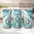 Polynesia Paisley Tumbler Cup Mix Teal Polynesian Pattern