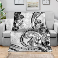Polynesia Paisley Blanket Mix White Polynesian Pattern LT05 - Polynesian Pride