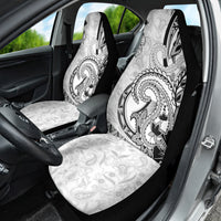 Polynesia Paisley Car Seat Cover Mix White Polynesian Pattern