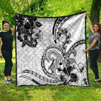 Polynesia Paisley Quilt Mix White Polynesian Pattern LT05 - Polynesian Pride