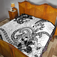 Polynesia Paisley Quilt Mix White Polynesian Pattern LT05 - Polynesian Pride