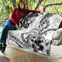 Polynesia Paisley Quilt Mix White Polynesian Pattern LT05 - Polynesian Pride