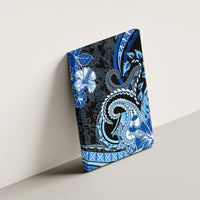 Polynesia Paisley Canvas Wall Art Mix Blue Polynesian Pattern
