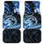 Polynesia Paisley Car Mats Mix Blue Polynesian Pattern