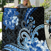 Polynesia Paisley Quilt Mix Blue Polynesian Pattern LT05 Blue - Polynesian Pride