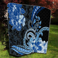 Polynesia Paisley Quilt Mix Blue Polynesian Pattern LT05 - Polynesian Pride