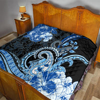 Polynesia Paisley Quilt Mix Blue Polynesian Pattern LT05 - Polynesian Pride