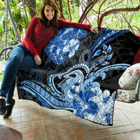 Polynesia Paisley Quilt Mix Blue Polynesian Pattern LT05 - Polynesian Pride
