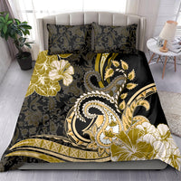 Polynesia Paisley Bedding Set Mix Gold Polynesian Pattern