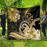 Polynesia Paisley Quilt Mix Gold Polynesian Pattern LT05 - Polynesian Pride