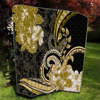 Polynesia Paisley Quilt Mix Gold Polynesian Pattern LT05 - Polynesian Pride